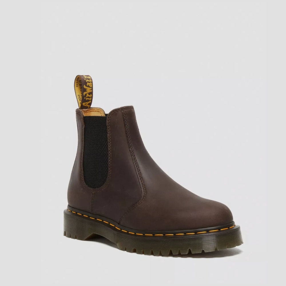DR MARTENS 2976 BEX CRAZY HORSE CHELSEA BOOTS